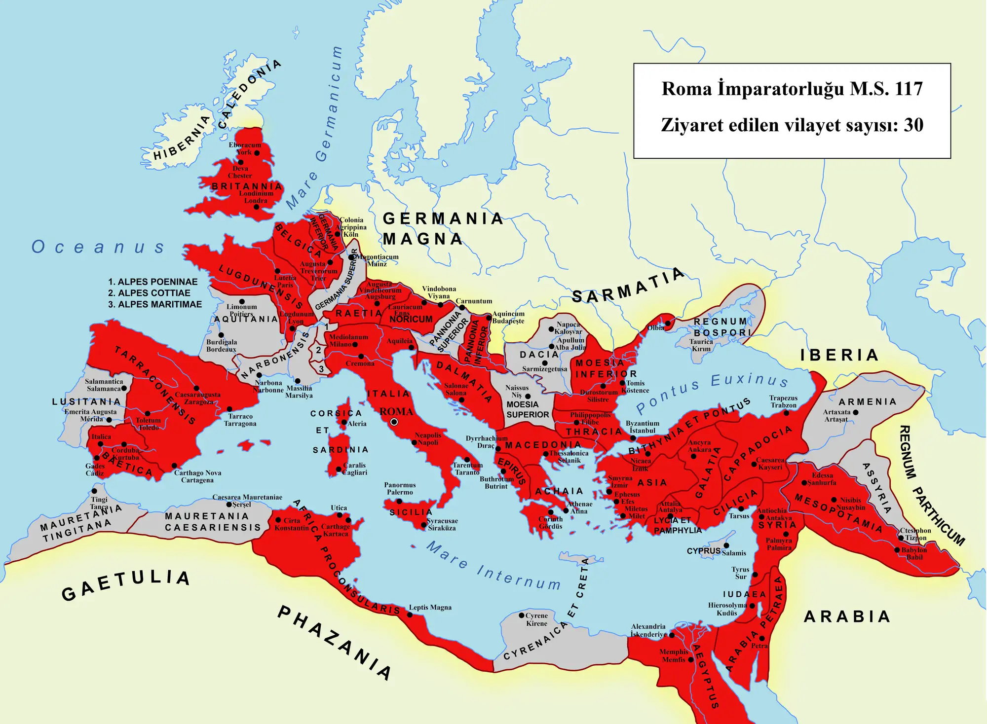 Roman Empire Map